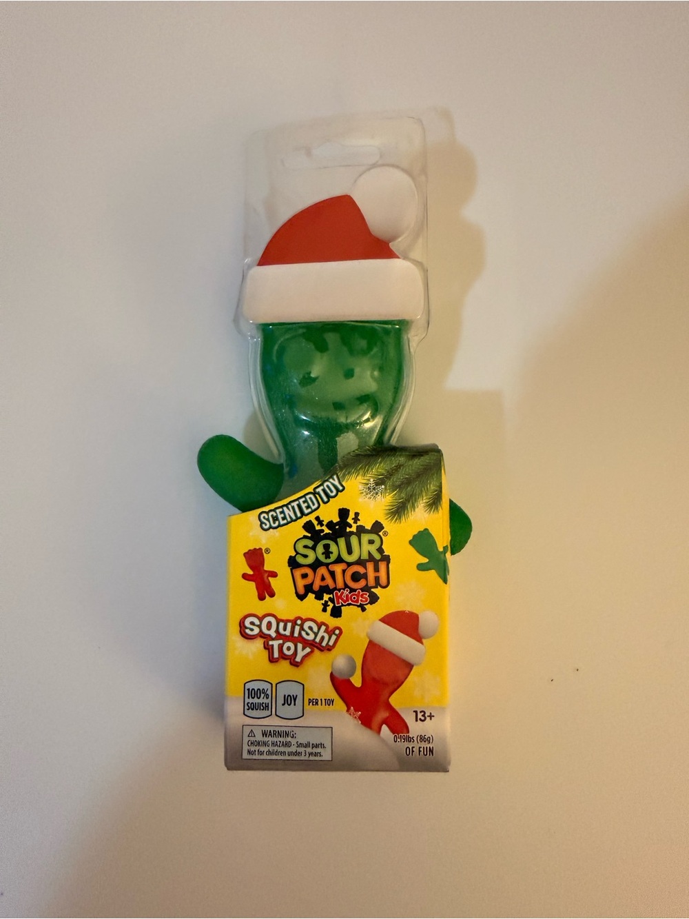 Sour Patch Kids-Green Scented Squishi Toy - Green
